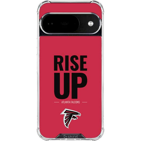 NFL Atlanta Falcons Team Motto Google Pixel 10 Clear Case